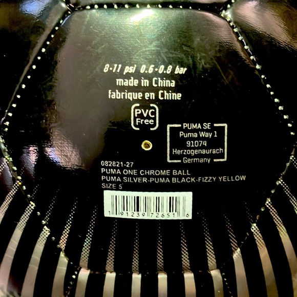 Puma ONE soccer ball, football for all weather conditions! Size 5 - Picture 3 of 4